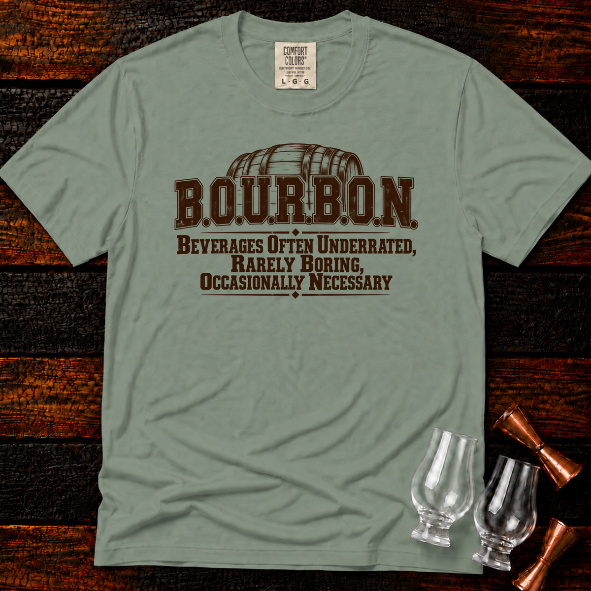 B.O.U.R.B.O.N. V2 Premium Tee