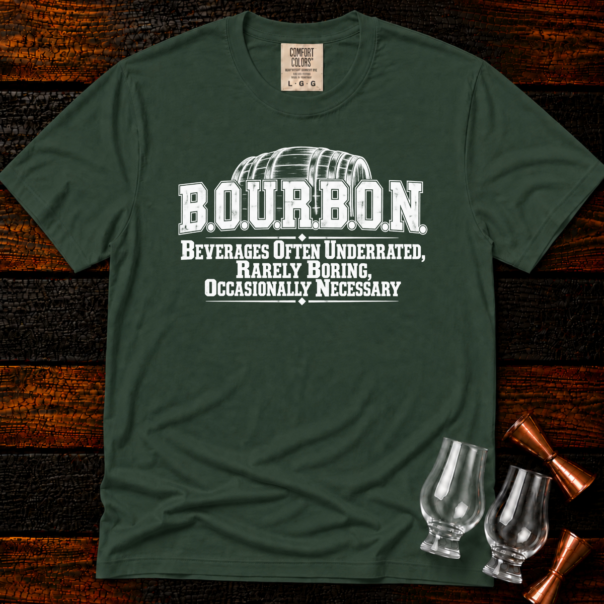 B.O.U.R.B.O.N. V2 Premium Tee