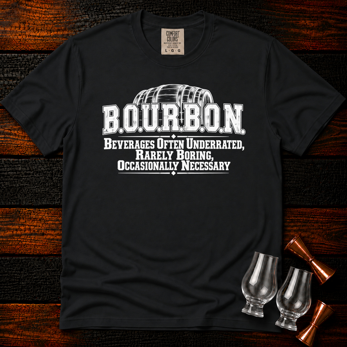 B.O.U.R.B.O.N. V2 Premium Tee