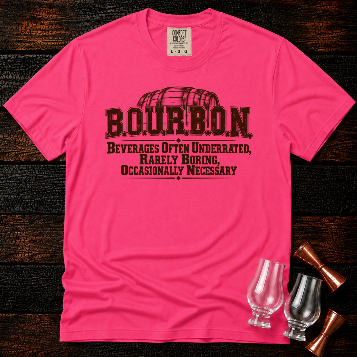 B.O.U.R.B.O.N. V2 Premium Tee