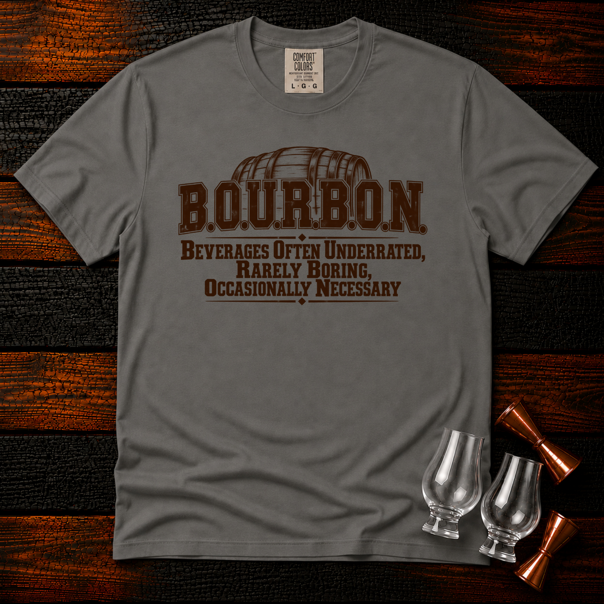 B.O.U.R.B.O.N. V2 Premium Tee