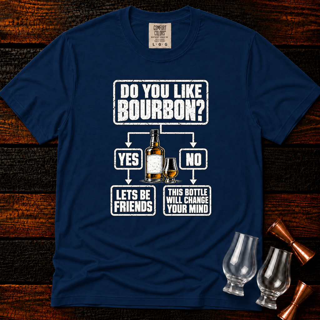 Bourbon Flowchart Premium Tee