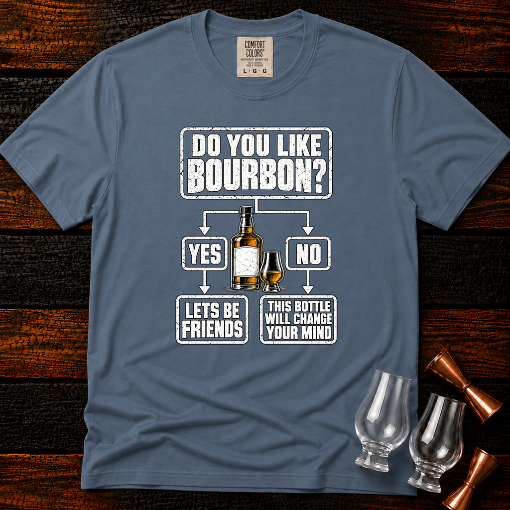 Bourbon Flowchart Premium Tee