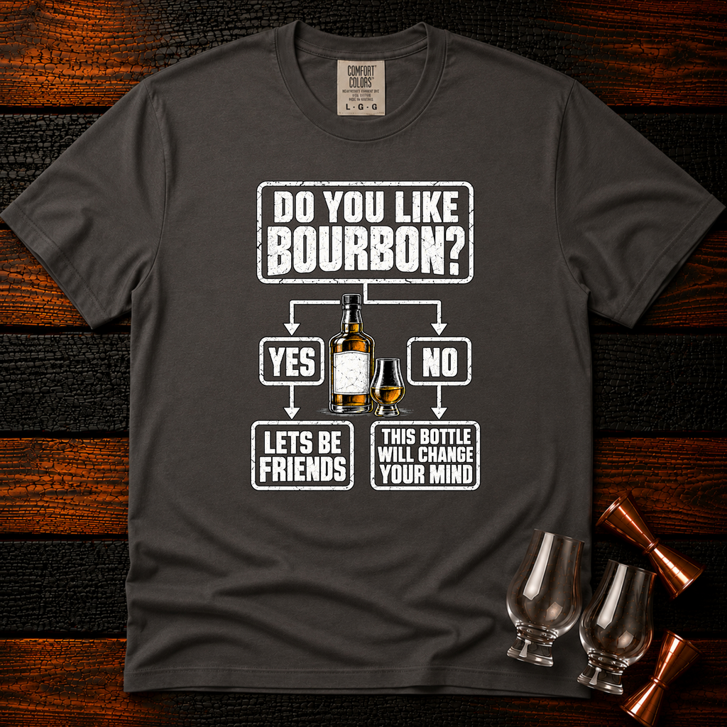 Bourbon Flowchart Premium Tee