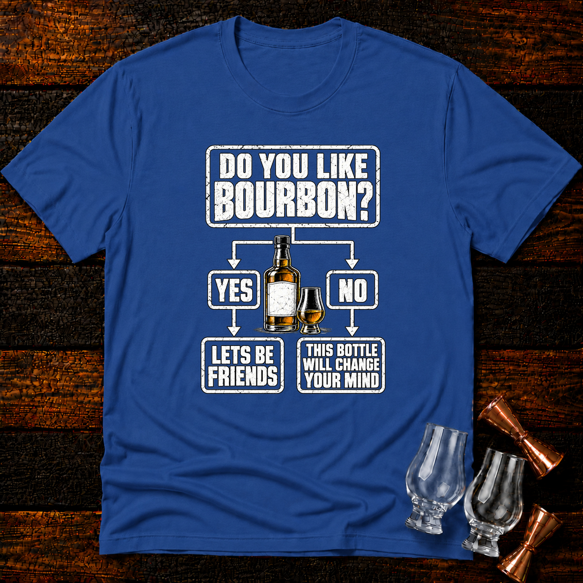 Bourbon Flowchart T-Shirt