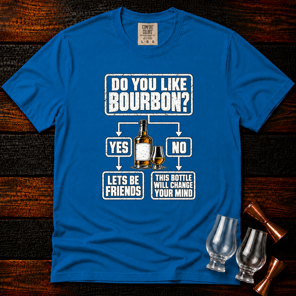 Bourbon Flowchart Premium Tee