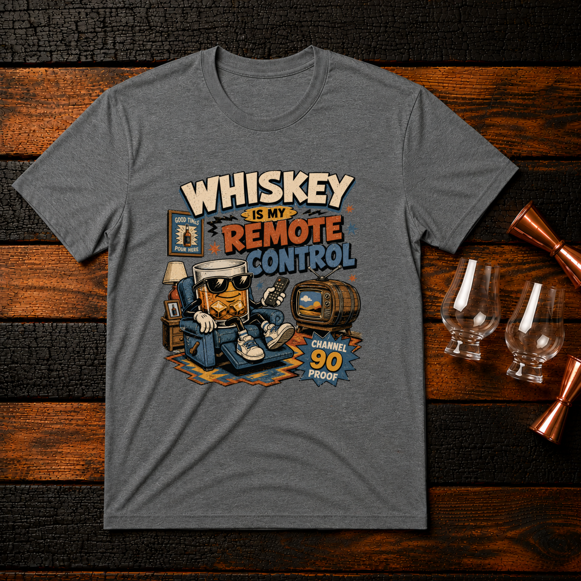 Whiskey Sitcom T-Shirt
