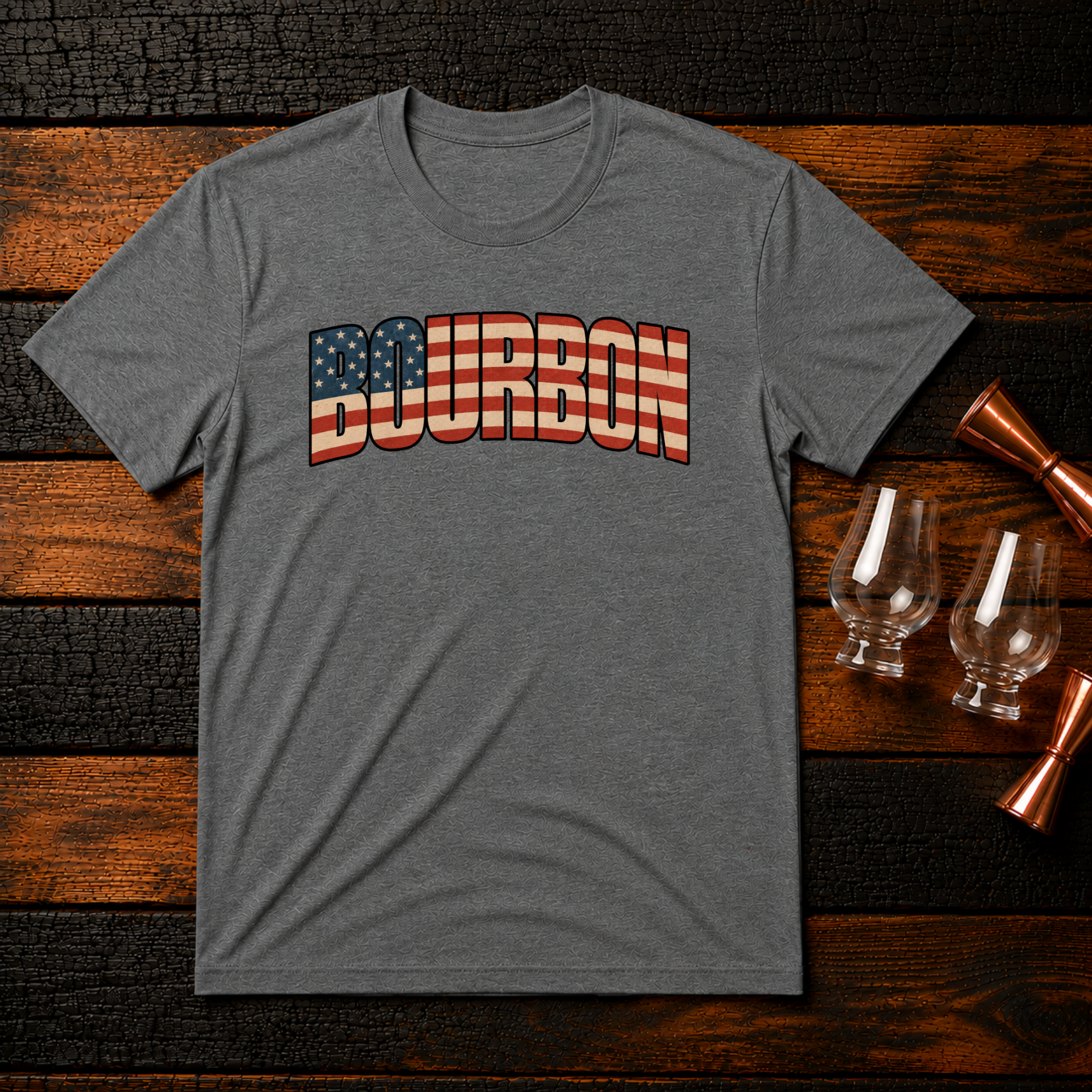Bourbon Flag T-Shirt