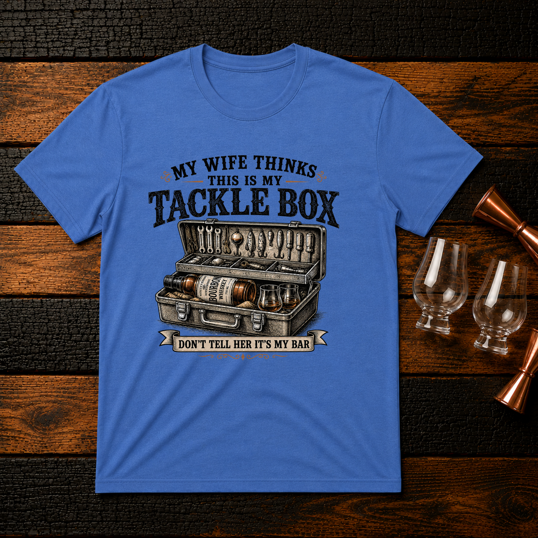 Tackle box Bar T-Shirt