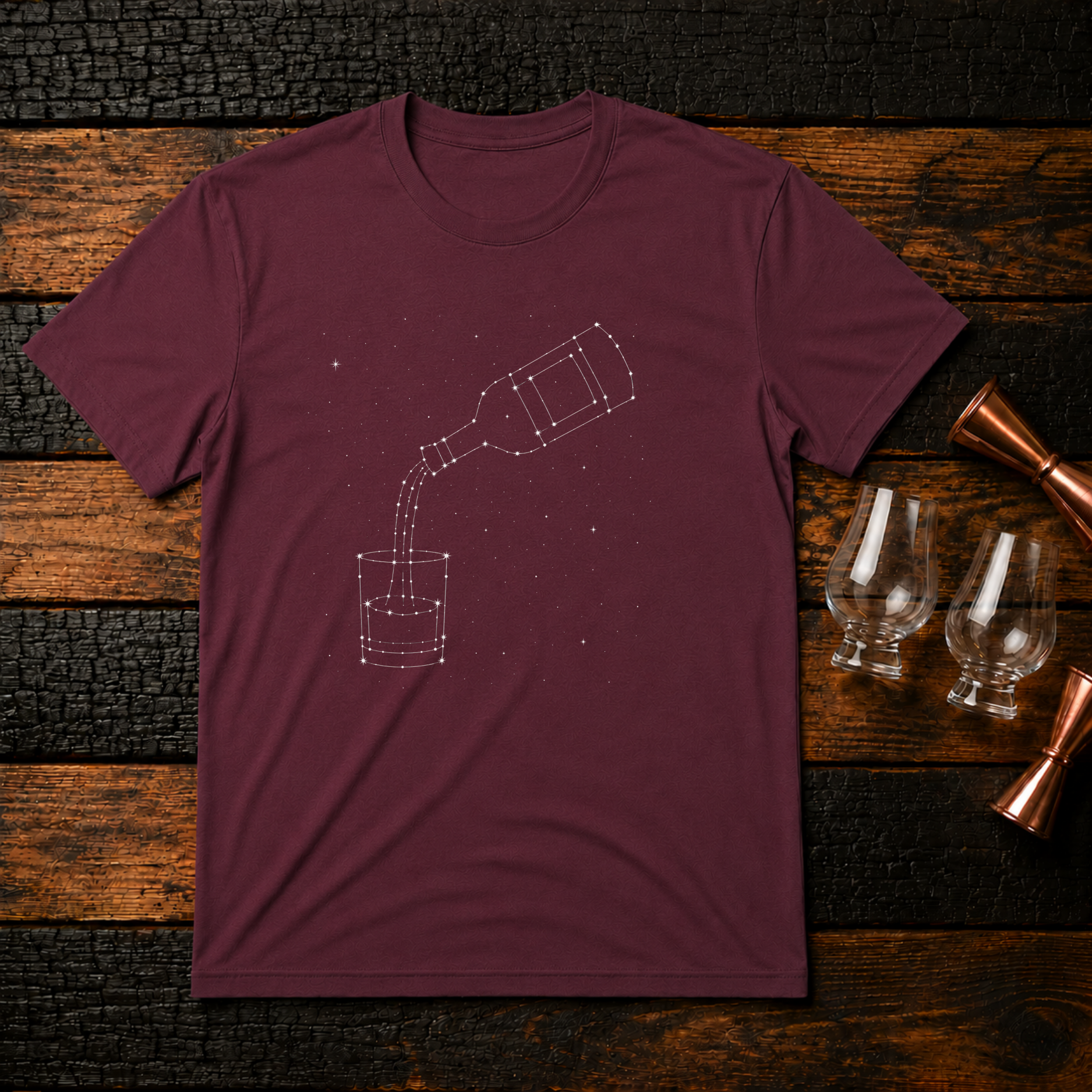 Whiskey Constellation T-Shirt