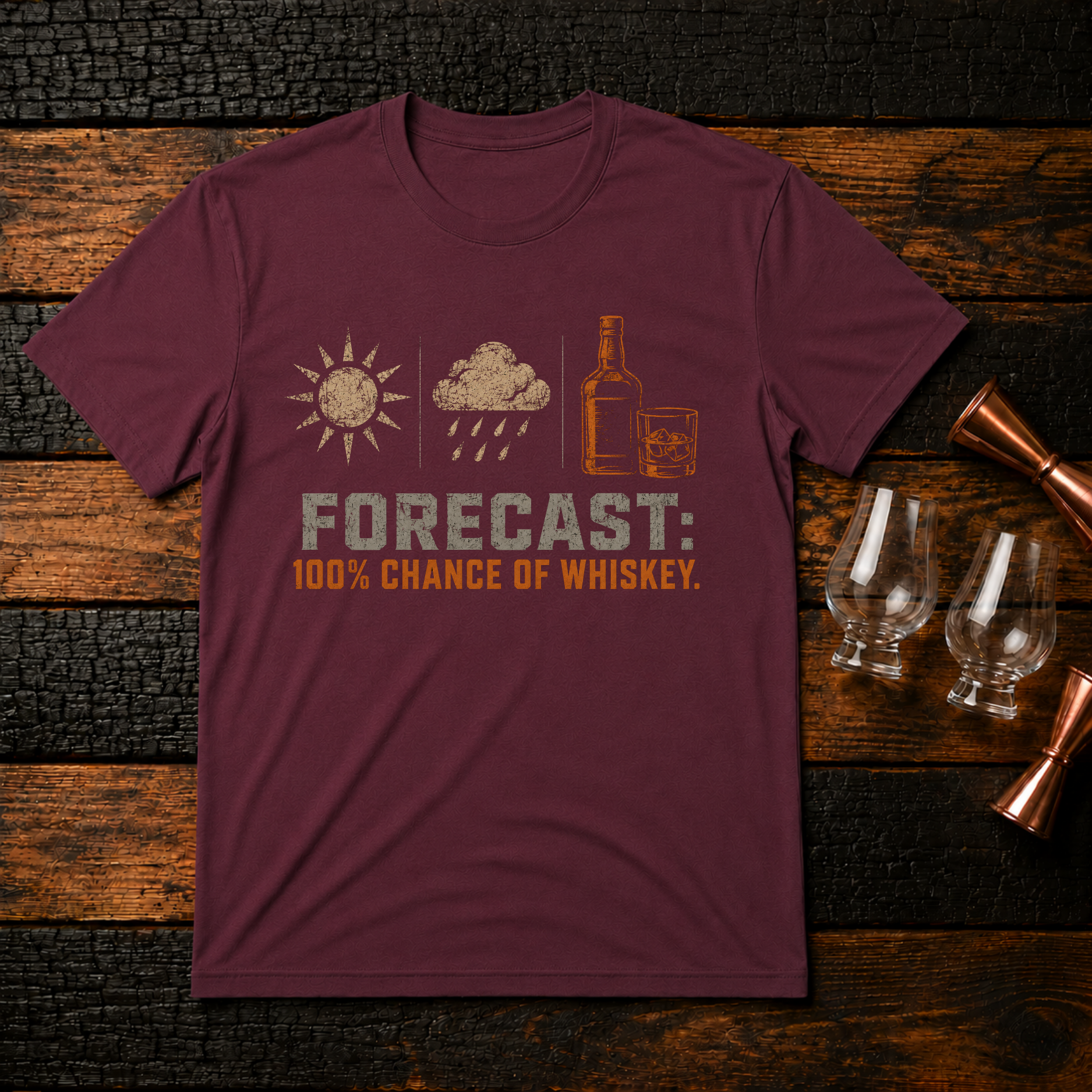 Forecast 100% T-Shirt