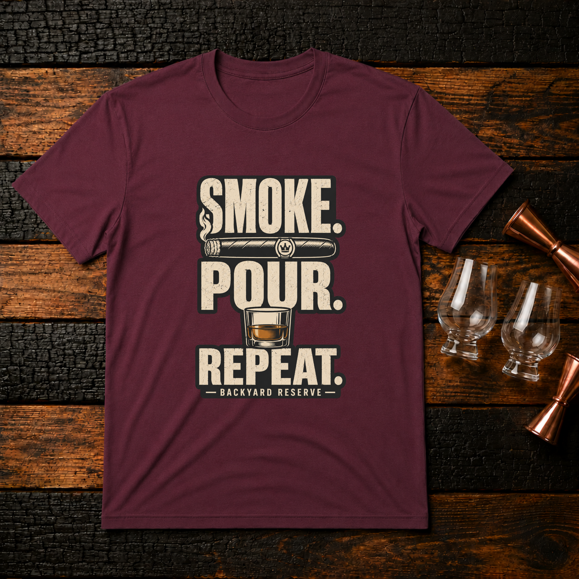 smoke pour repeat T-Shirt