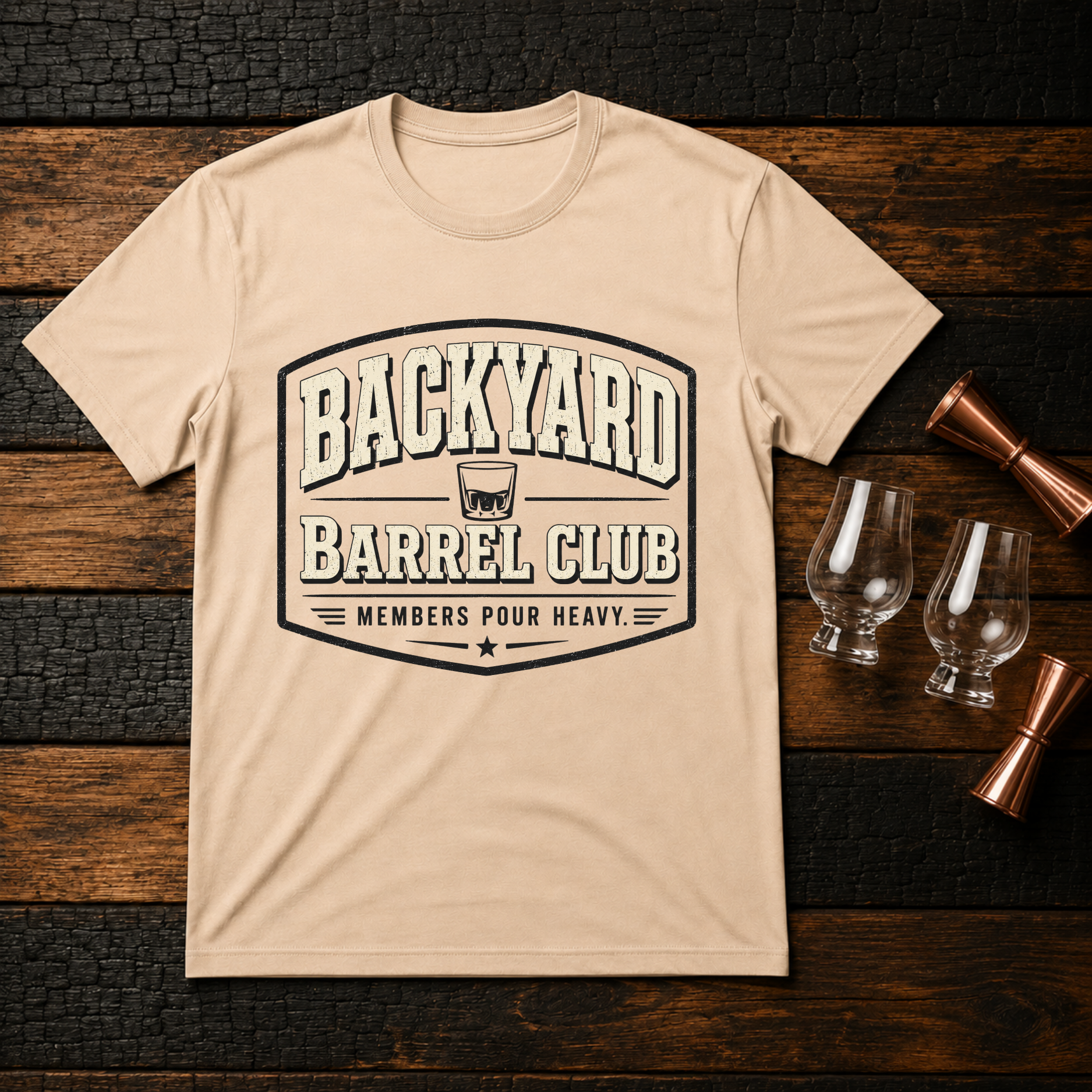 Backyard barrel club T-Shirt