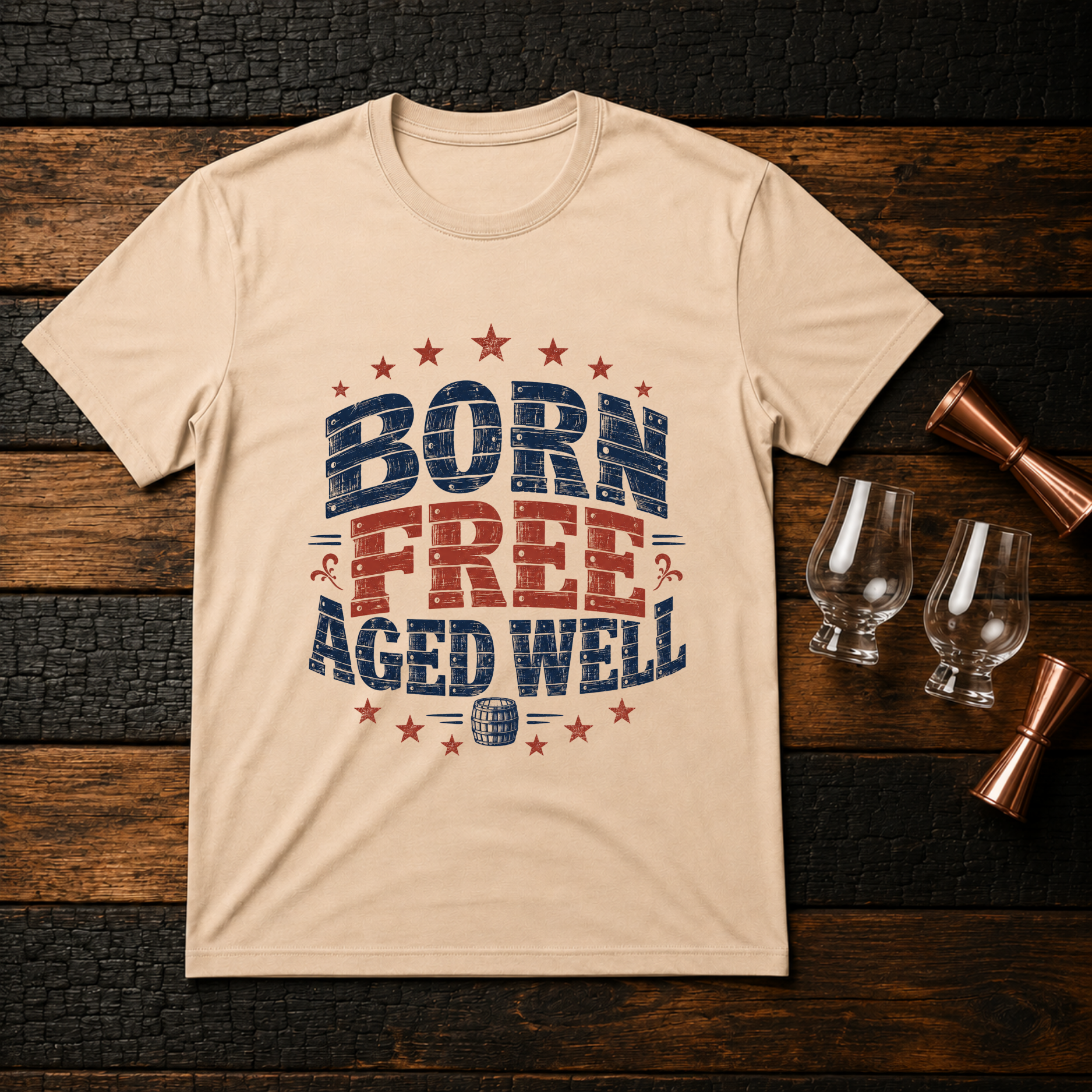 Born Free Aged Well T-Shirt