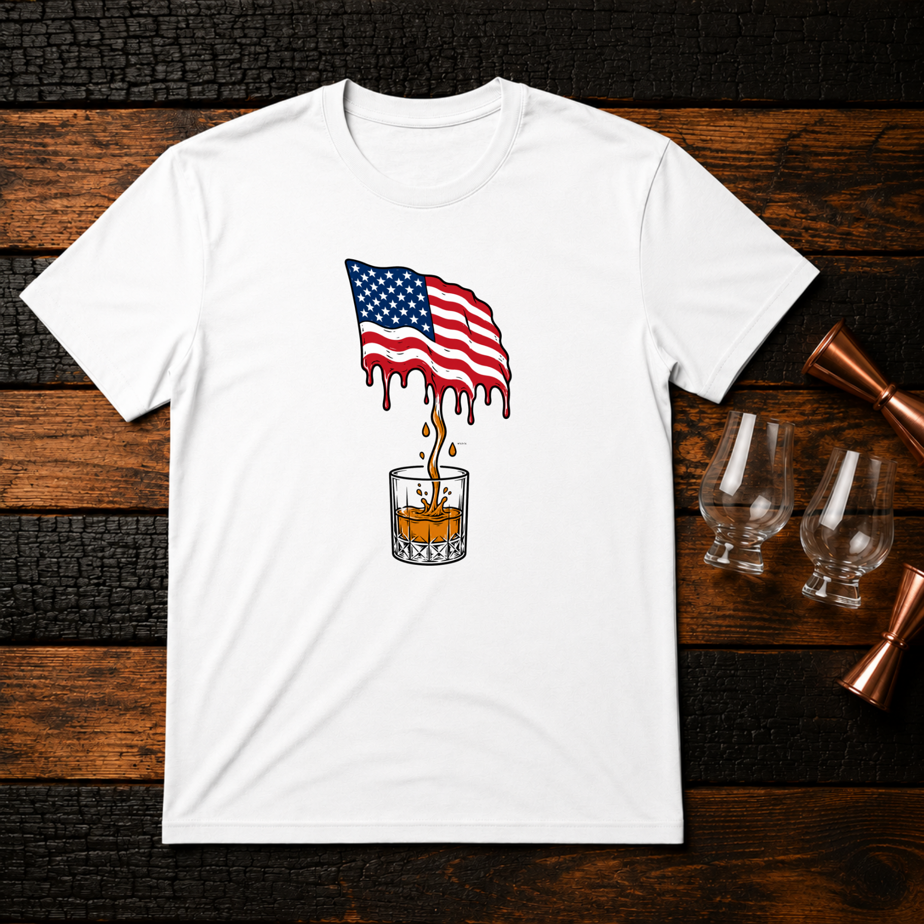 Old Glory Drip T-Shirt