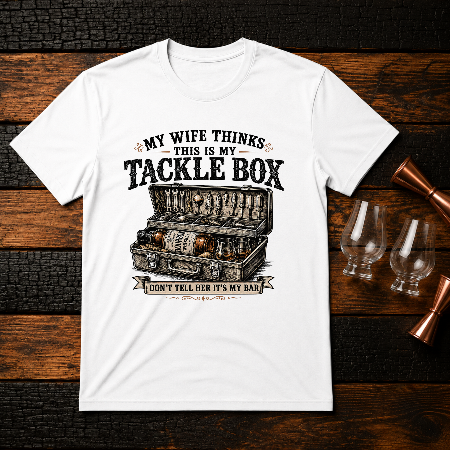 Tackle box Bar T-Shirt