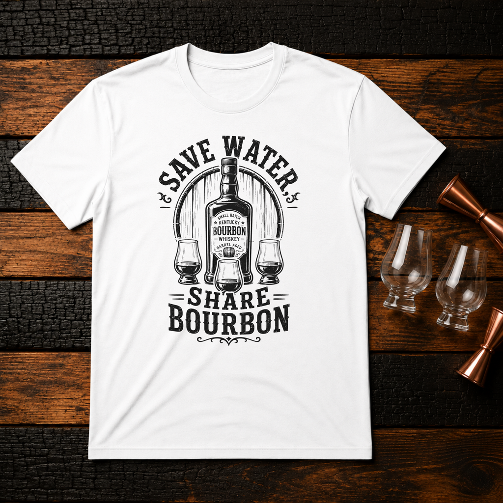 Save Water Share Bourbon T-Shirt