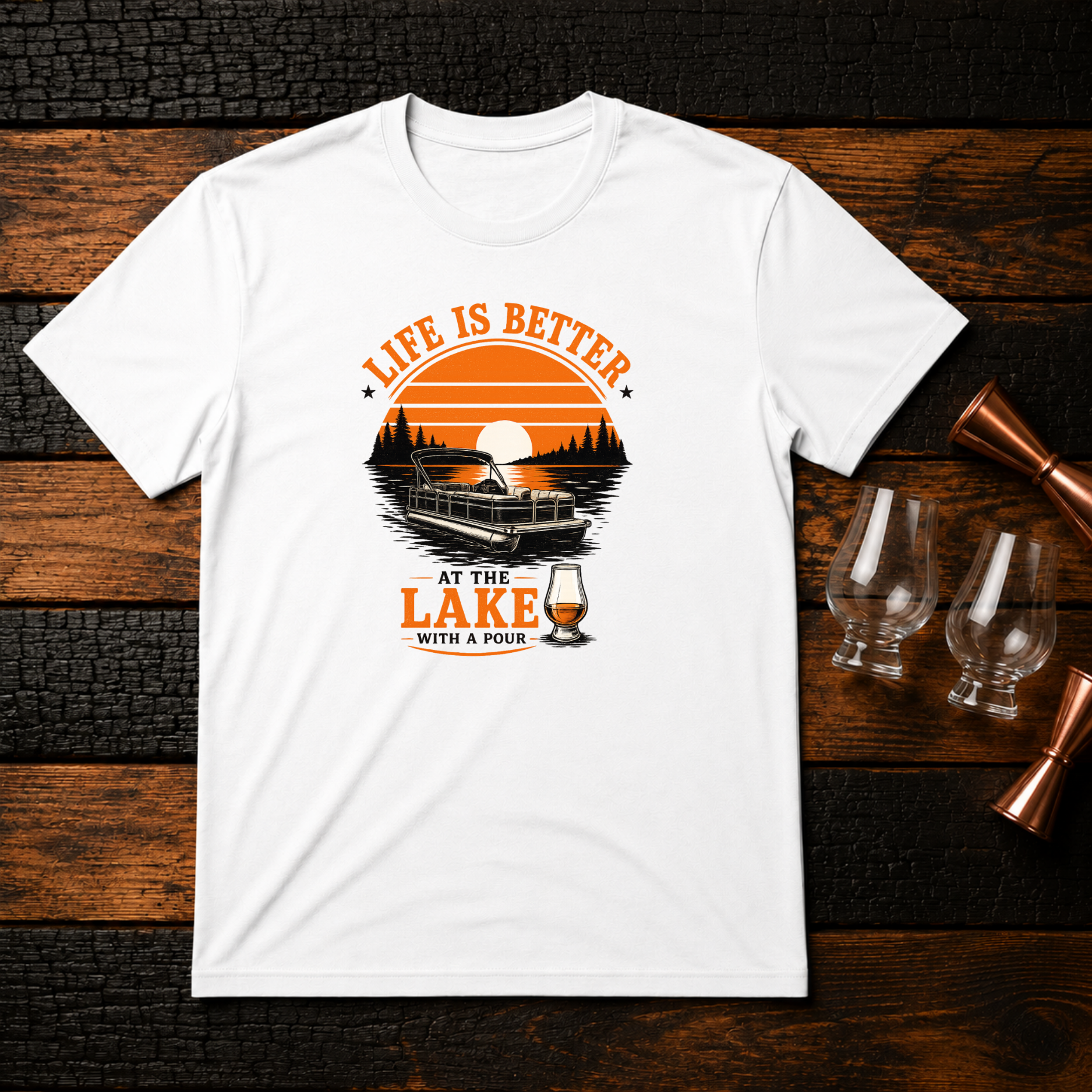 Lake Life light T-Shirt