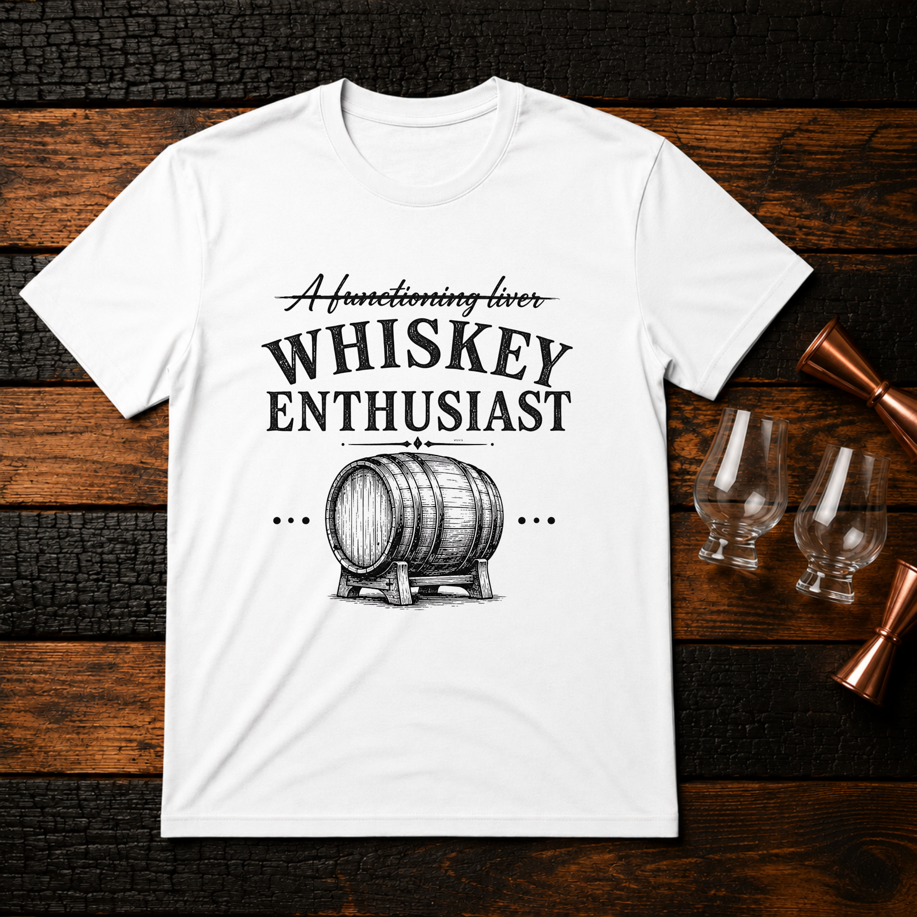 Whiskey Enthusiast T-Shirt