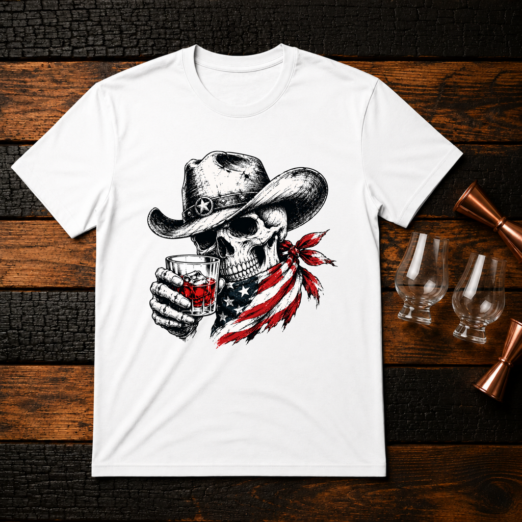 Skull Cowboy T-Shirt