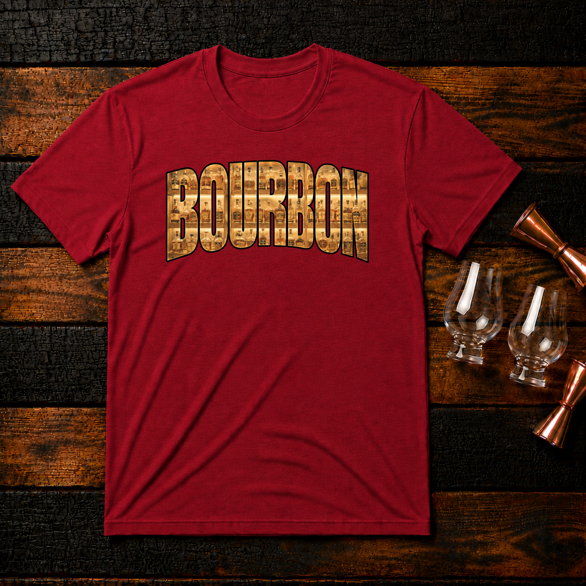 Bourbon Display T-Shirt