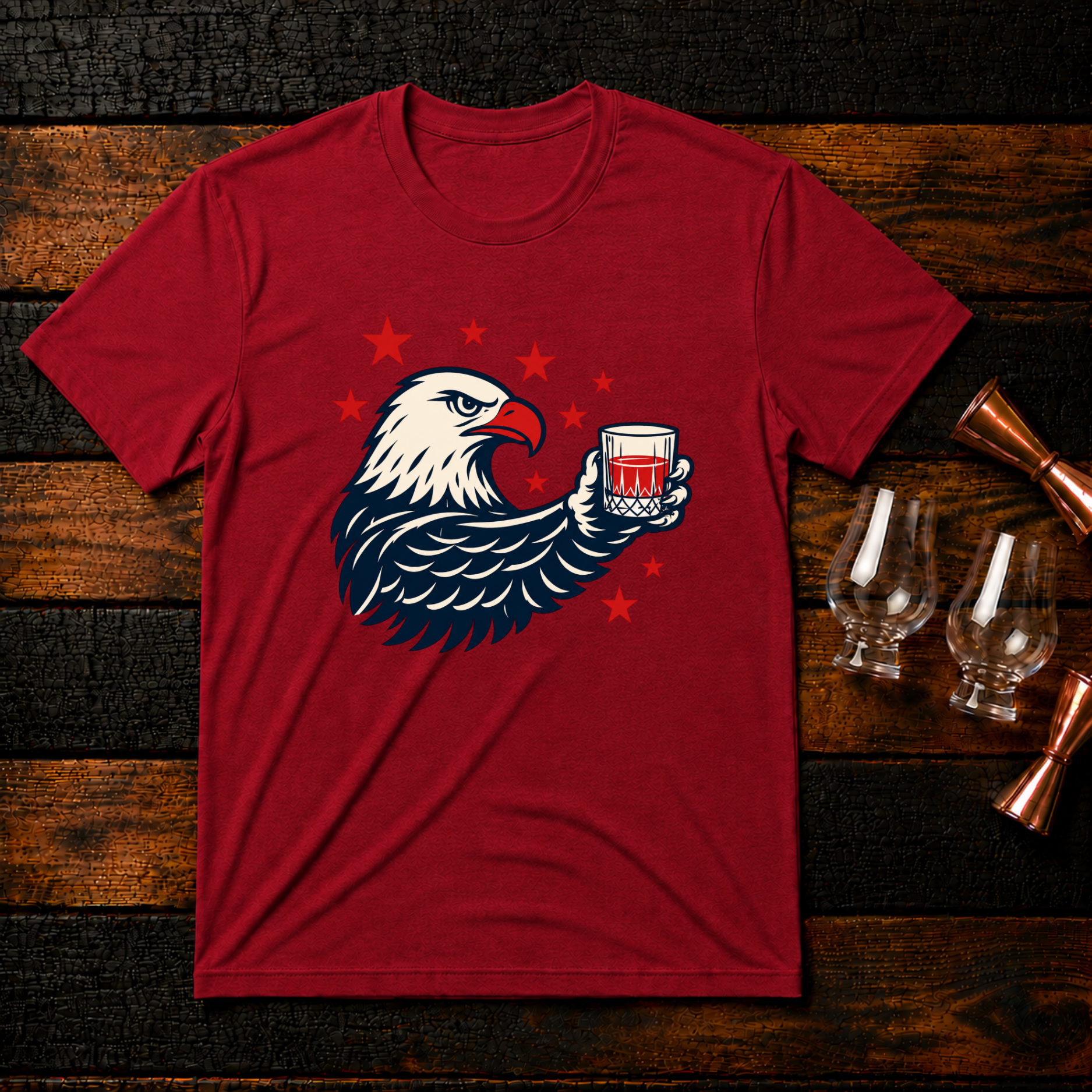 Straight Bourbon Patriot T-Shirt