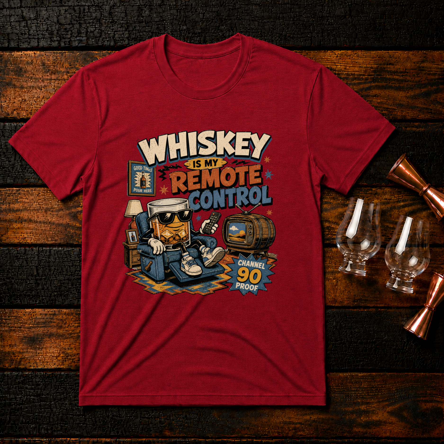 Whiskey Sitcom T-Shirt