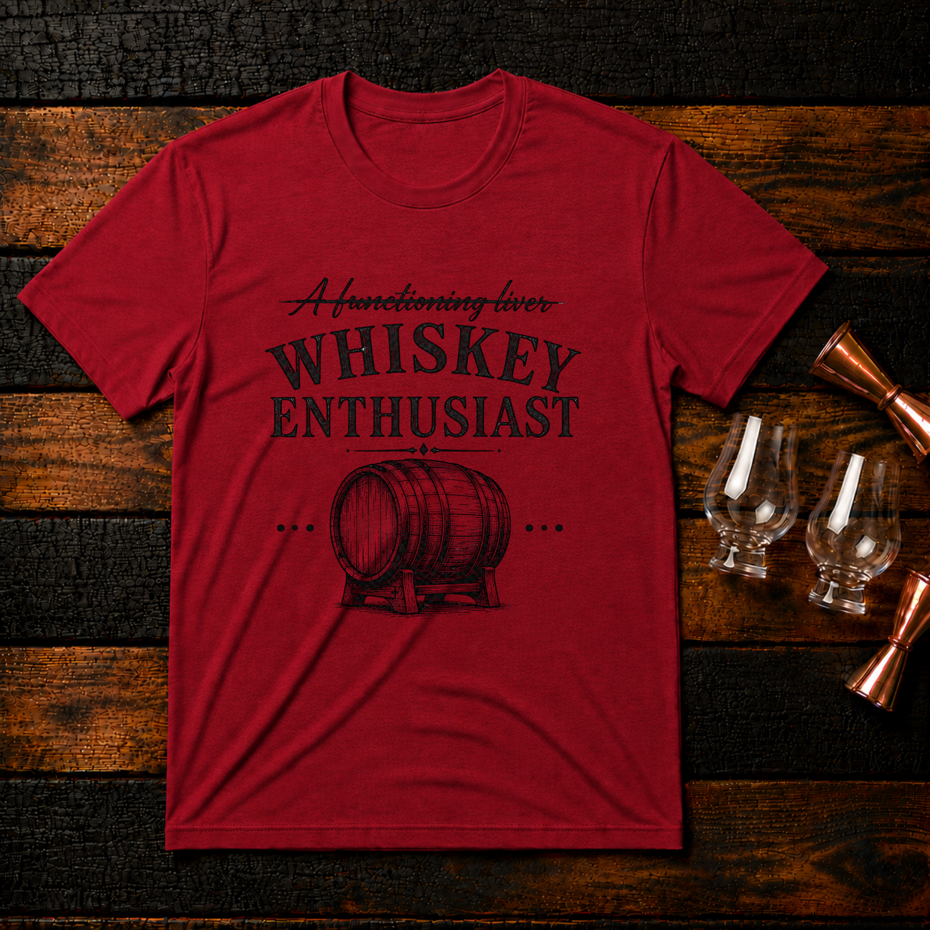 Whiskey Enthusiast T-Shirt