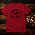 Southern Girls Drink Neat T-Shirt