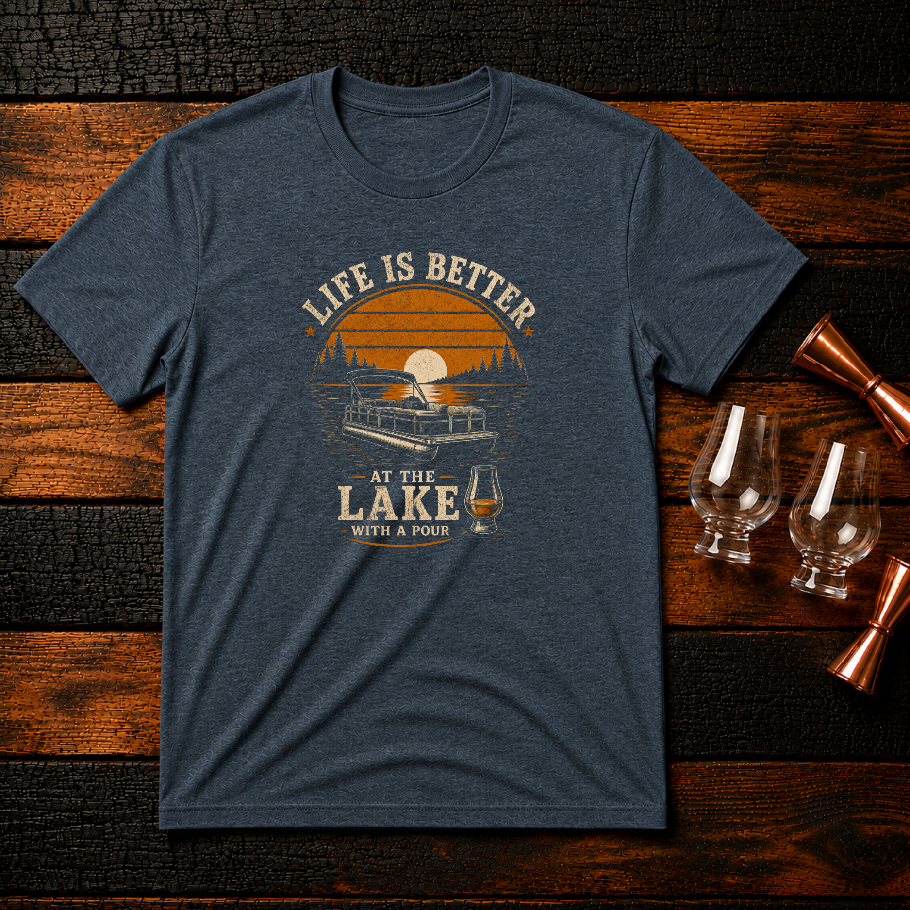Lake Life dark T-Shirt