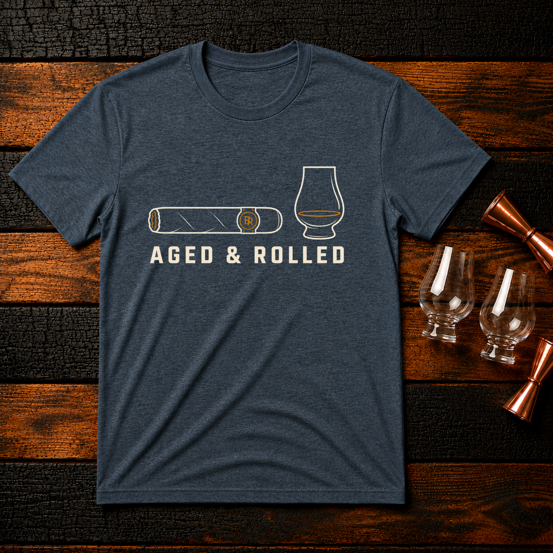 Aged and Rolled T-Shirt