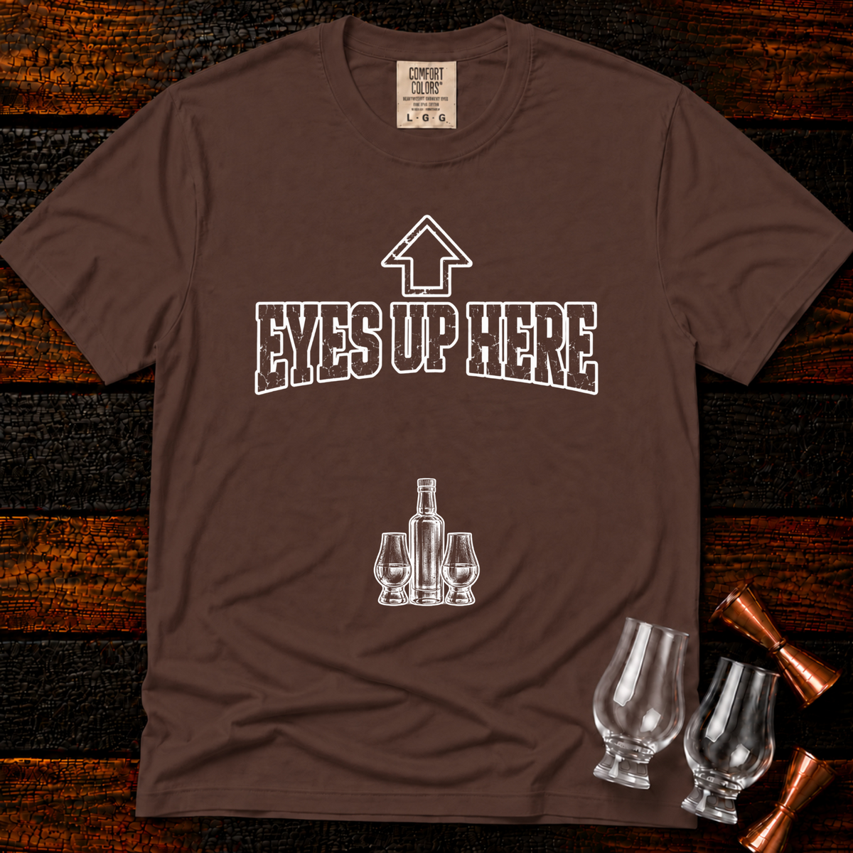 Eyes Up Here Premium Tee