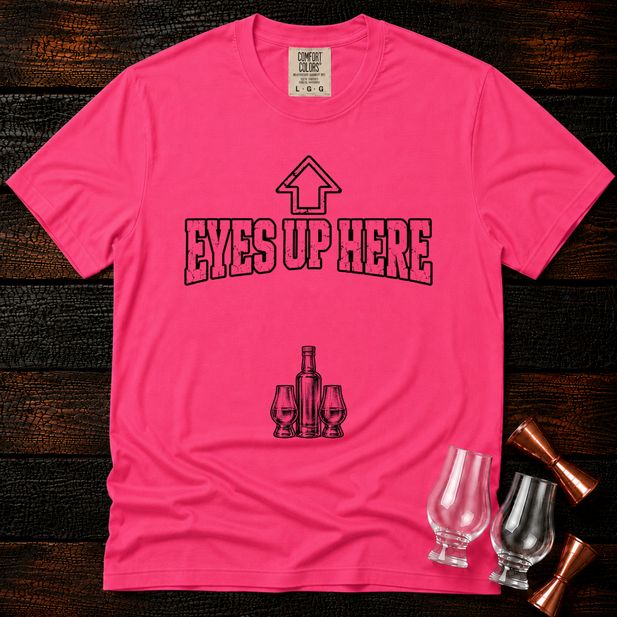 Eyes Up Here Premium Tee