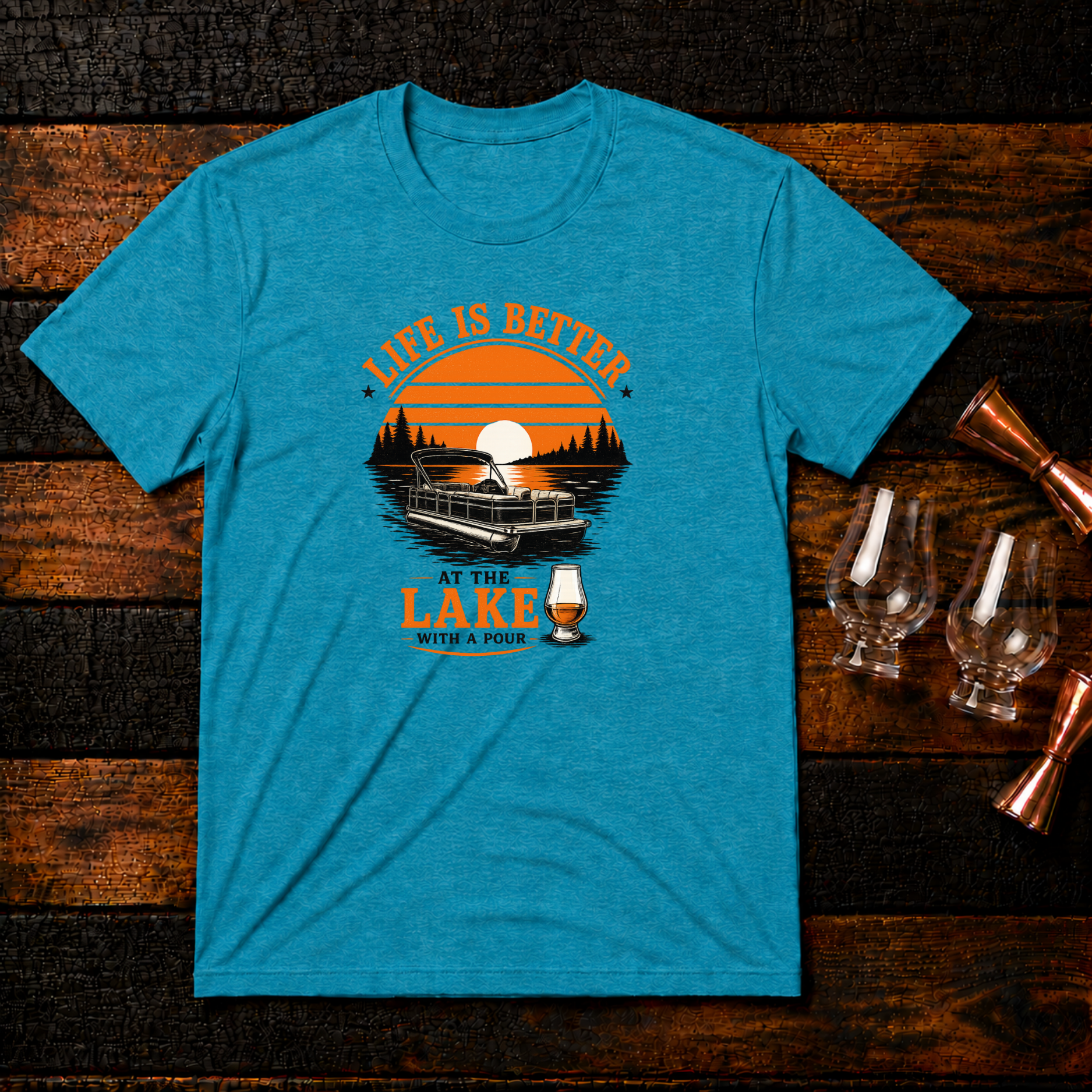 Lake Life light T-Shirt