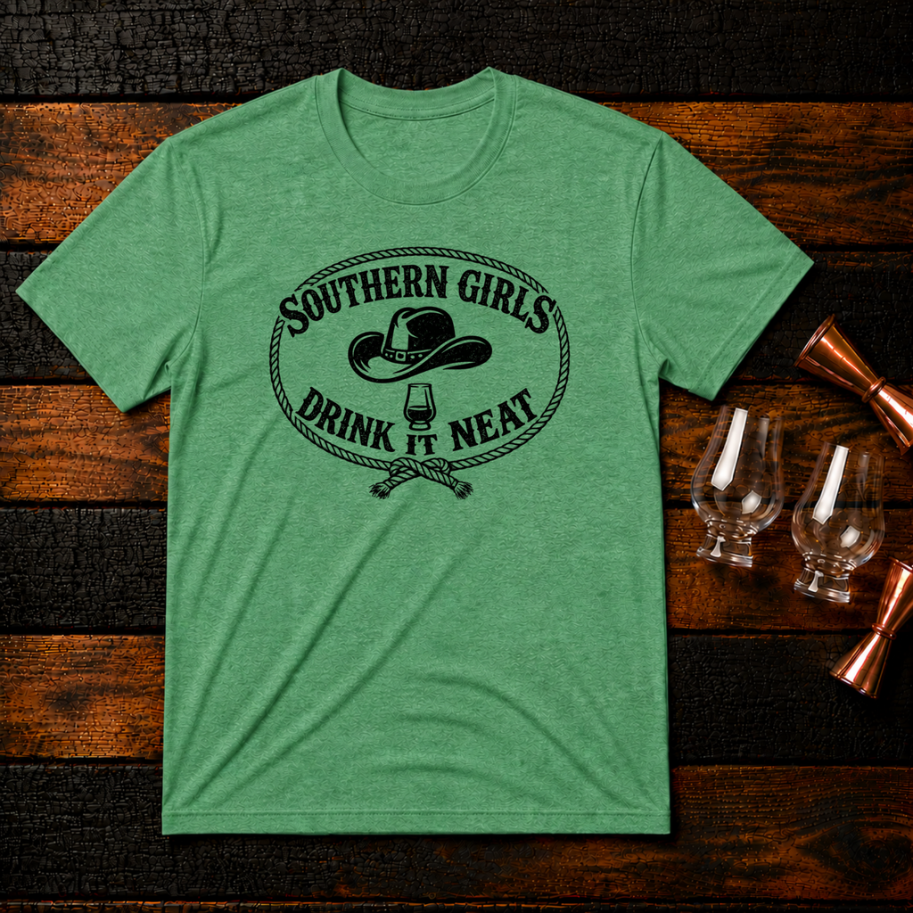 Southern Girls Drink Neat T-Shirt