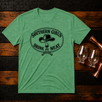 Southern Girls Drink Neat T-Shirt