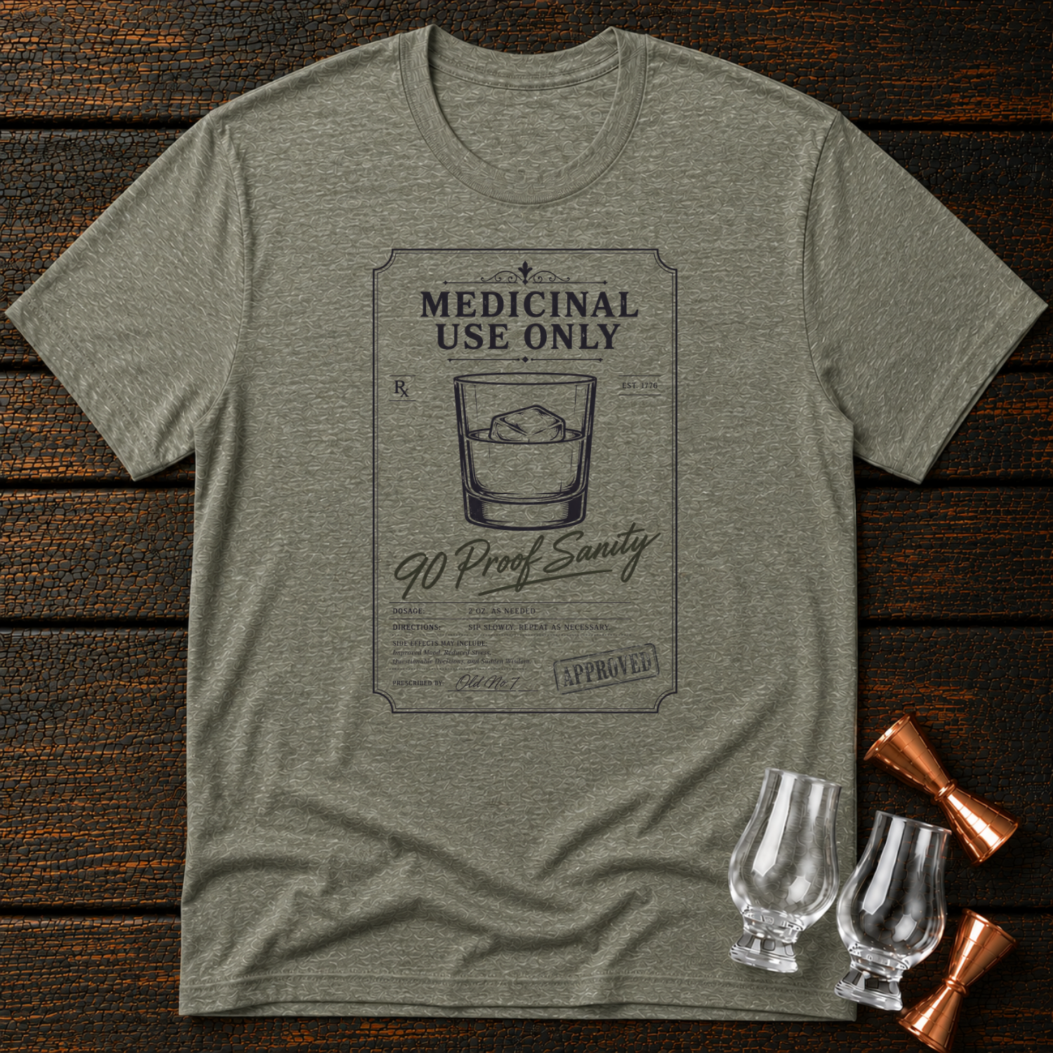90 Proof Sanity T-Shirt