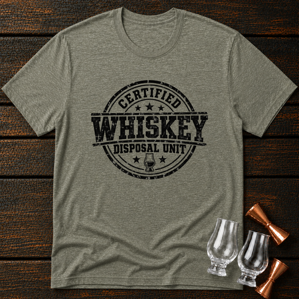 Whiskey Disposal Unit T-Shirt