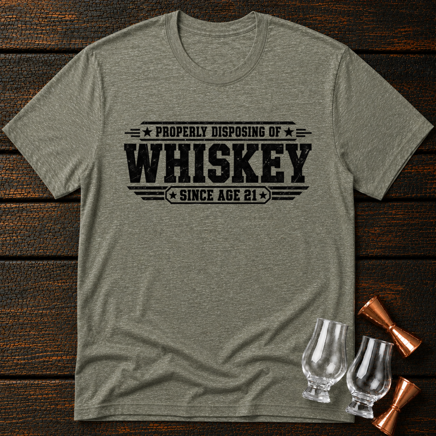 Whiskey Disposal T-Shirt