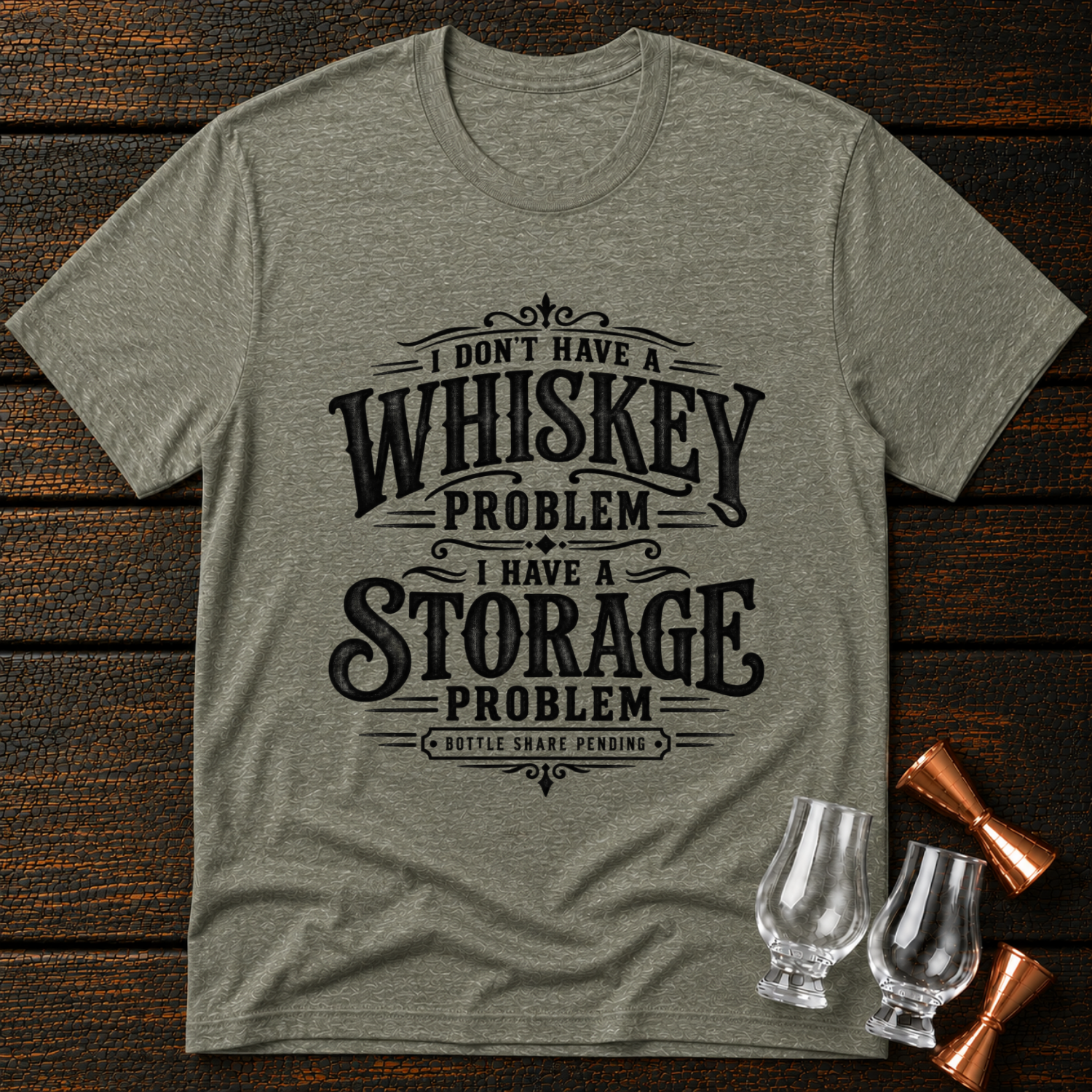 Whiskey Storage T-Shirt