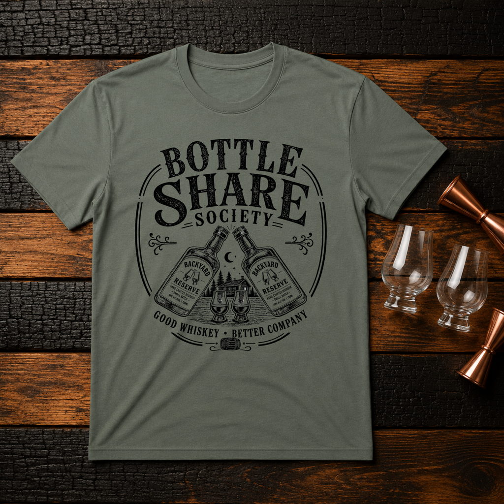 Bottle Share Society T-Shirt