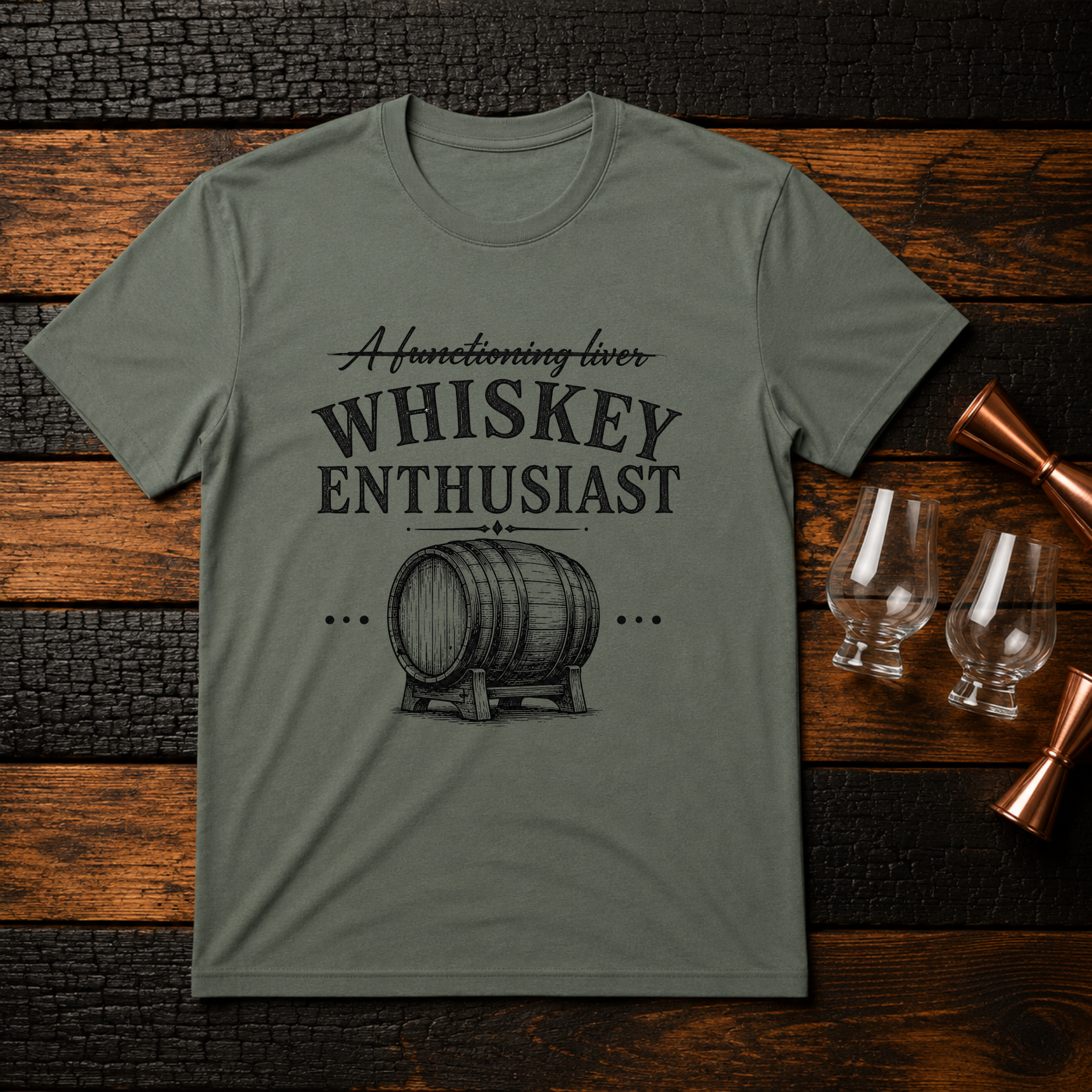 Whiskey Enthusiast T-Shirt