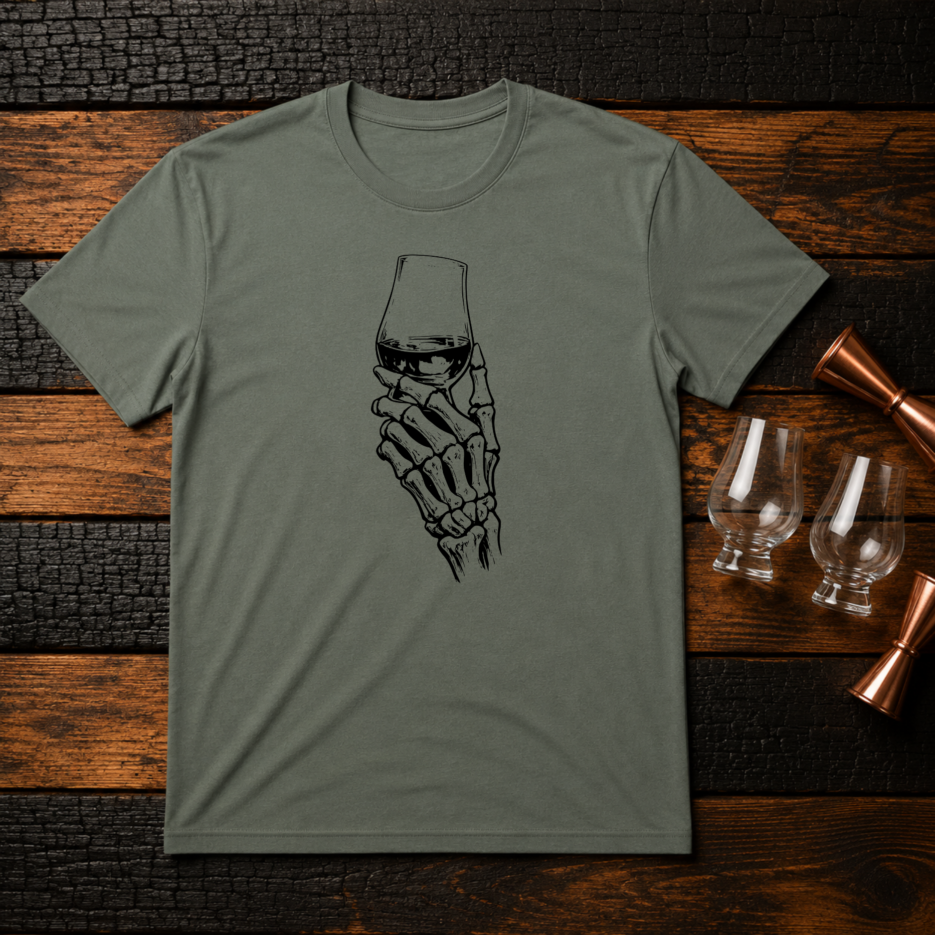 Skeleton Toast T-Shirt