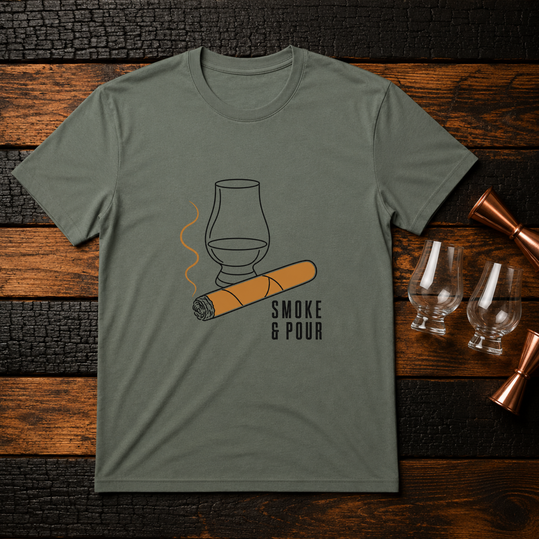 Smoke and Pour T-Shirt