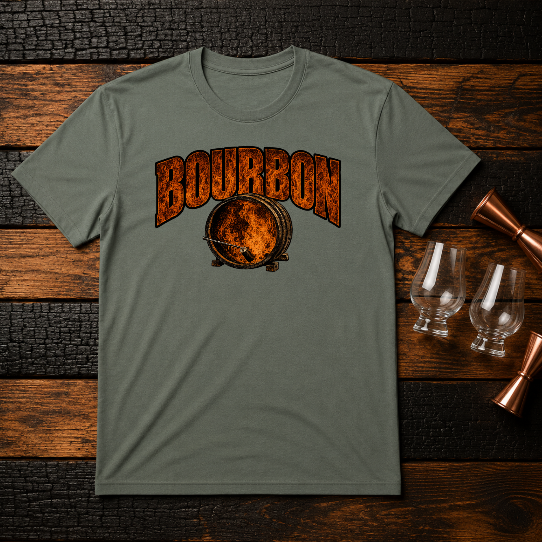Charred Bourbon T-Shirt