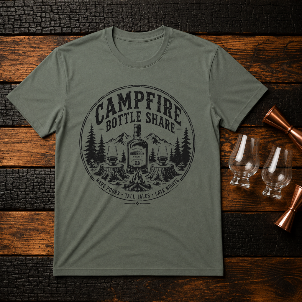 Campfire Bottle Share T-Shirt