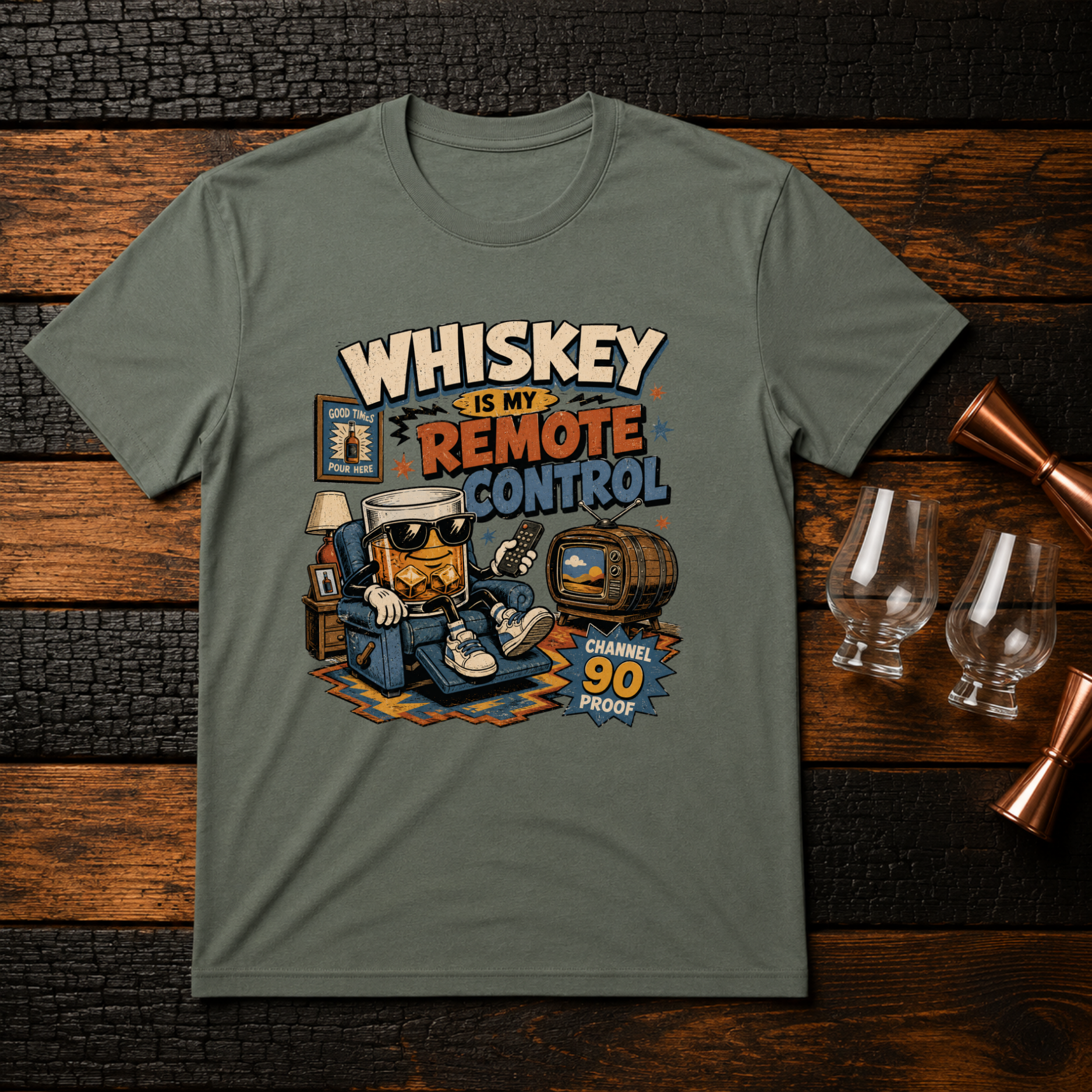 Whiskey Sitcom T-Shirt