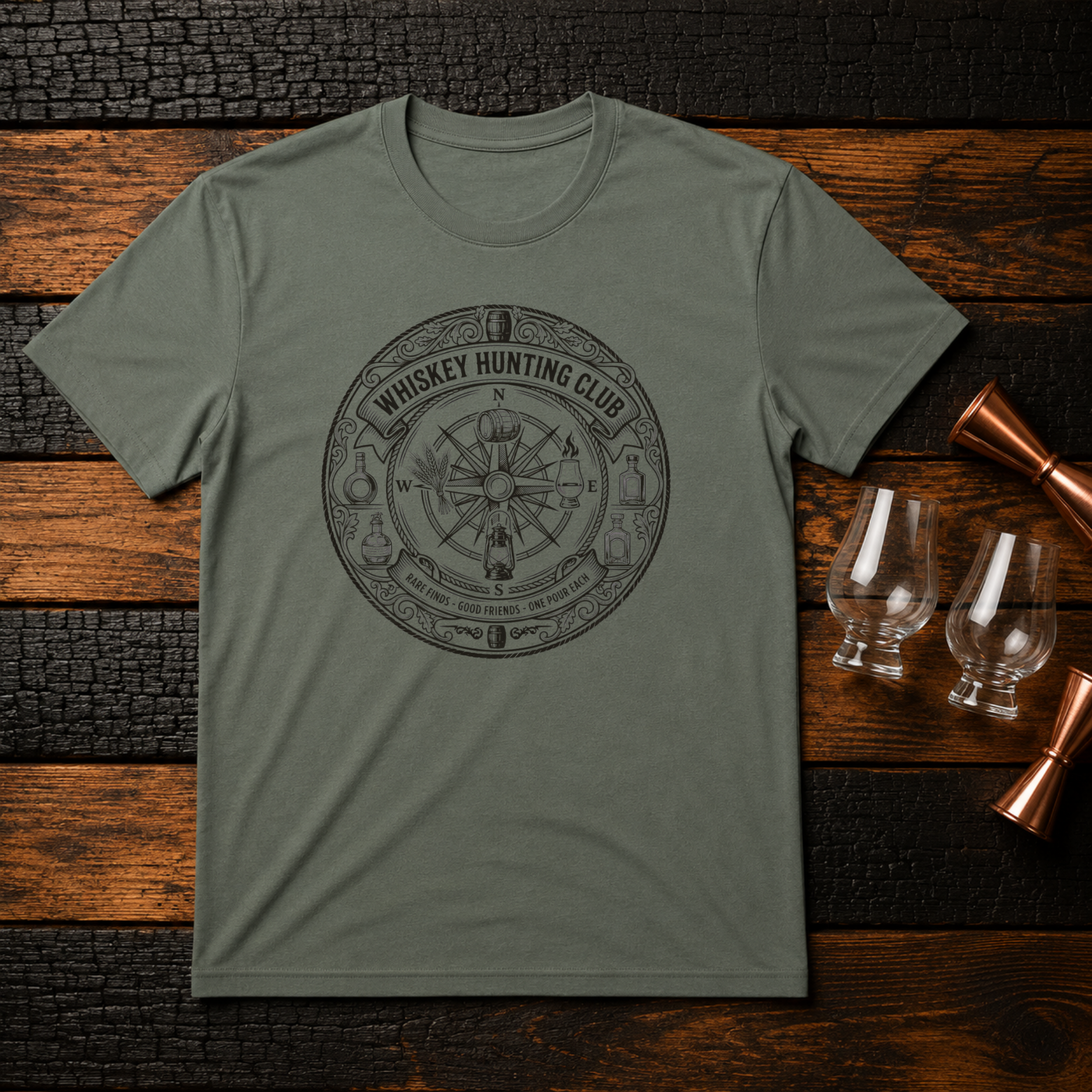 Whiskey Hunting Club T-Shirt