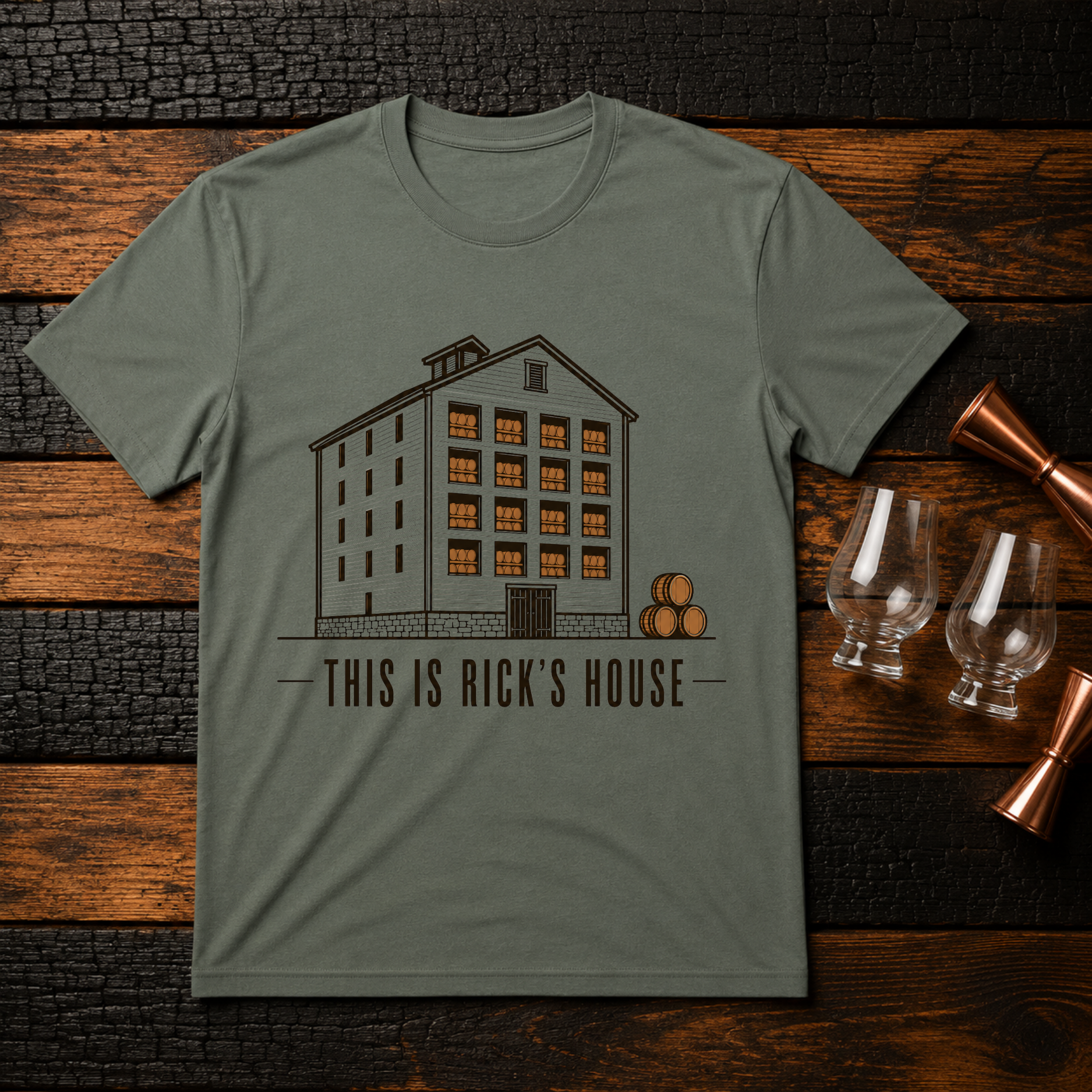This is Rick's house T-Shirt