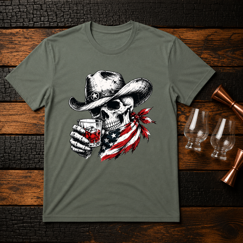Skull Cowboy T-Shirt